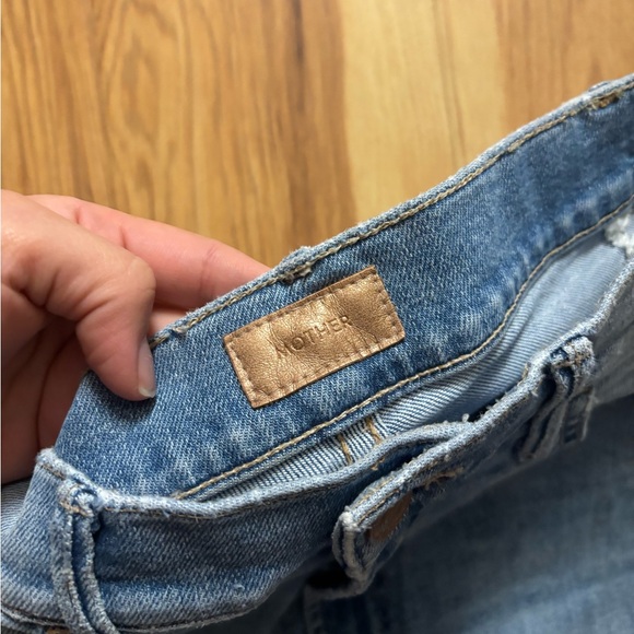MOTHER The Hustler Ankle Fray Jeans - Picture 3 of 6